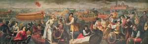 Catarino Cornaro partraszállása Velencében 1489-ben